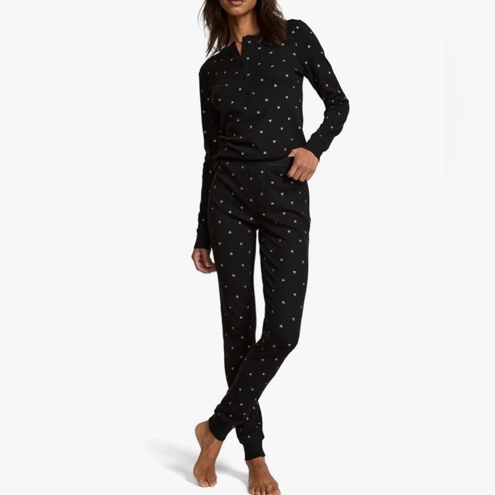 Victoria’s Secret Thermal Long John Pajama Set